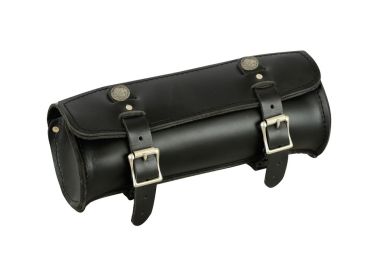 DS4001 Premium Large Leather Round Tool Bag