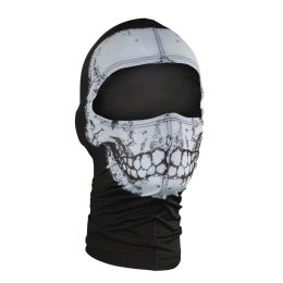 WBN002 ZAN&reg; Balaclava- Nylon- Skull