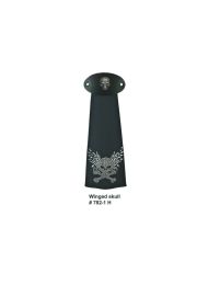 J7821H Winged Skull Hairtube