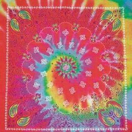 BD2509 Bandana Paisley Tie Dye