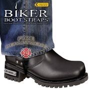 BBS/FD6 Weather Proof- Boot Straps- Fire Department- 6 Inch