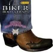 BBS/IB4 Weather Proof- Boot Straps- Iron Butterfly- 4 Inch