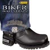 BBS/PD6 Weather Proof- Boot Straps- Police Department- 6 Inch