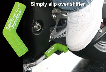 RSS-GREEN Rubber Shift Sock- Green