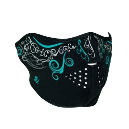 WNFM092HG ZAN&reg; Half Mask- Neoprene- Venetian- Glow in the Dark