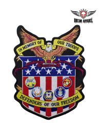 In Memory of Our Troops Patch