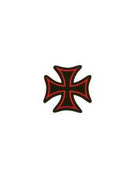 Iron Cross Red Border Patch