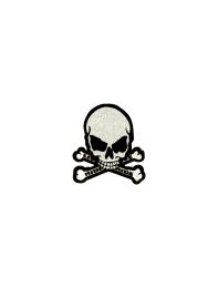 Live to Ride, Ride to Live Skull with Crossbones Patch