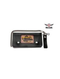 Leather Wallet With Live 2 Ride, Ride 2 Live