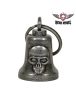 Gun Metal Skull Gargoyle Bell w/ Carrier Bag