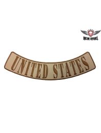 United States Desert Camo Bottom Rocker