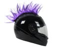 Motorcycle Helmet Mohawk - Purple