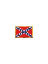 Confederate Flag Biker Patch