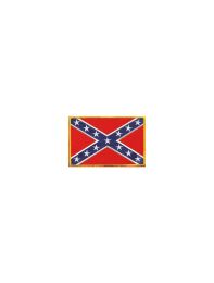Confederate Flag Biker Patch