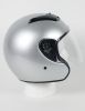 Rks - Silver Dot Motorcycle Helmet Rk-4 Open Face With Flip Shield