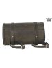 Dark Brown Leather Motorcycle Tool Bag