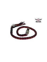 2" Red & Black Get Back Whip for Motorcycles