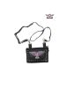 All Naked Cowhide Leather Hot Pink Eagle Belt Bag