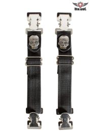 Skeleton Alligator Boot Clips