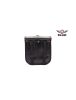 Leather Motorcycle Sissy Bar Bag With Concho