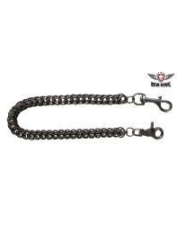 16" Gun Metal Biker Chain