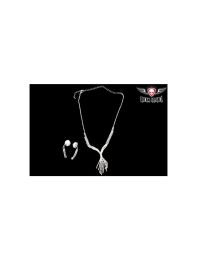 Womens Small Necklace With Earrings