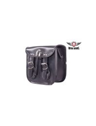 PVC Motorcycle Sissy Bar Bag With Concho