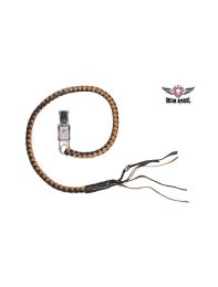 Black & Brown Get Back Whip For Motorcycles