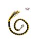 3" Black & Yellow Get Back Whip for Motorcycles