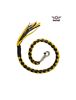 3" Black & Yellow Get Back Whip for Motorcycles