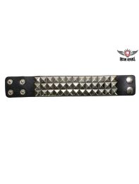 Studded Black Wristband